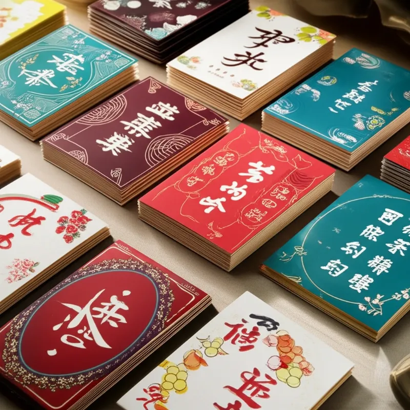 Những câu chúc Tết 4 chữ ngắn gọn, tinh tế trên nền thiệp Peony Home sang trọng