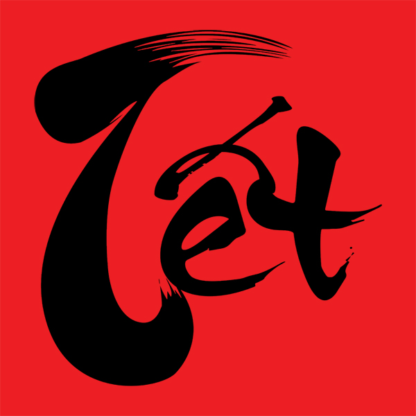 Chữ Tết Vector Thư Pháp