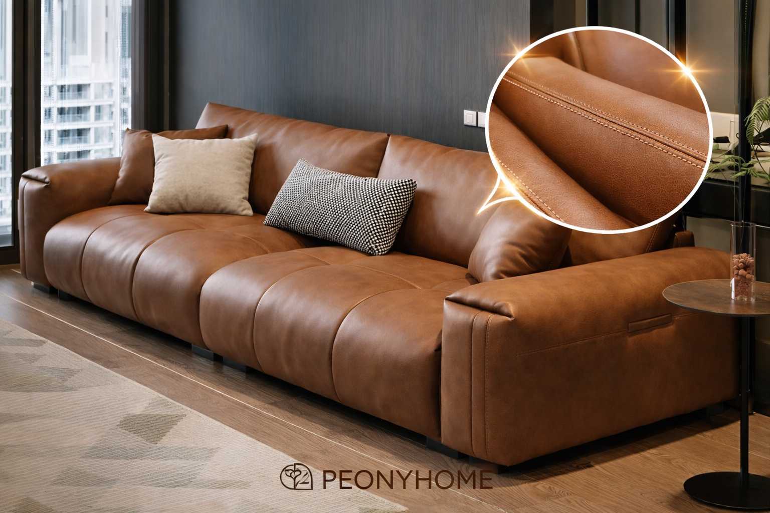 Bọc da ghế sofa tại nhà TPHCM - PeonyHome đội thợ nữ chuyên nghiệp